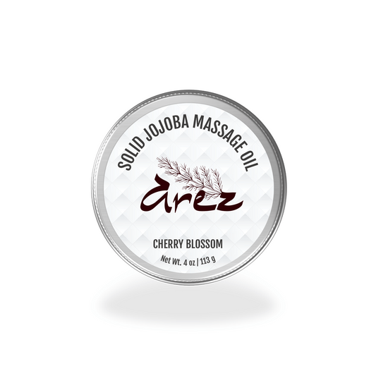 Cherry Blossom Solid Jojoba Massage Oil